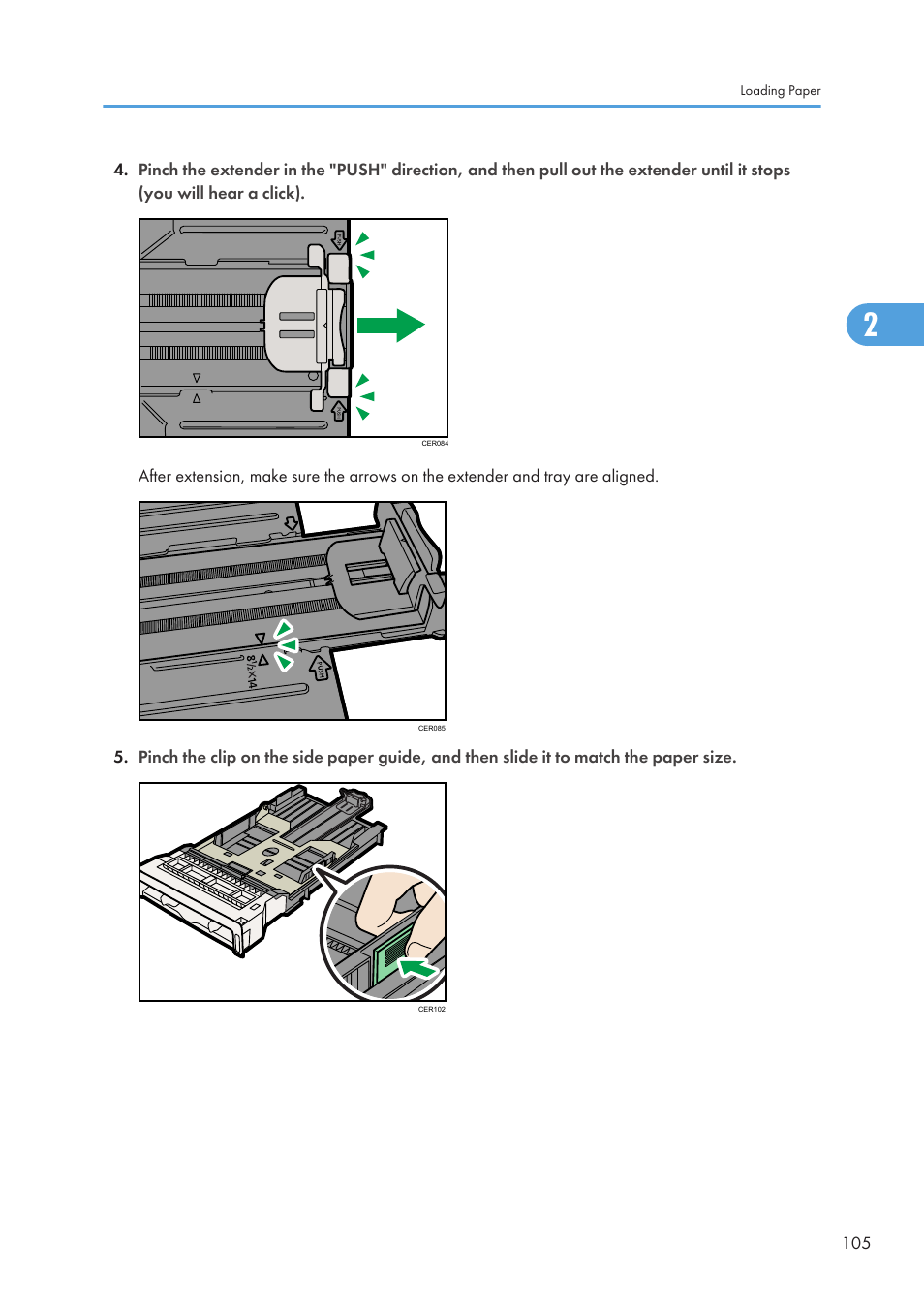 Ricoh SP C240SF User Manual | Page 107 / 456