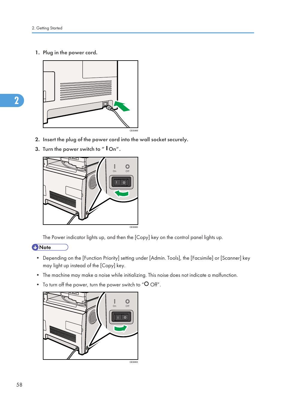 Ricoh SP C240SF User Manual | Page 60 / 456