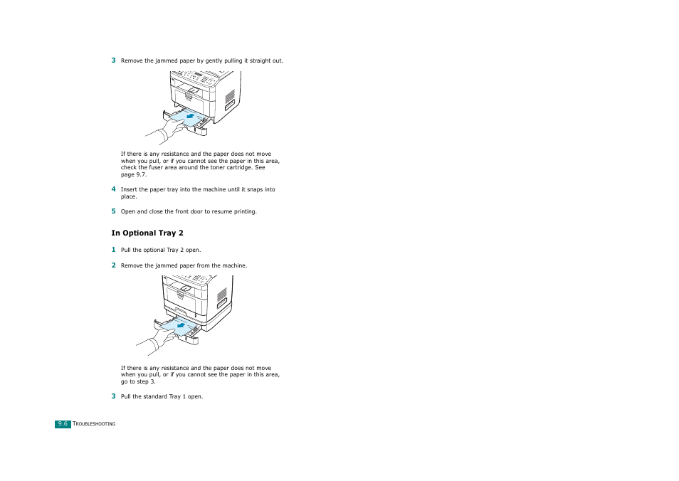 In optional tray 2 | Ricoh Aficio FX200 User Manual | Page 209 / 278