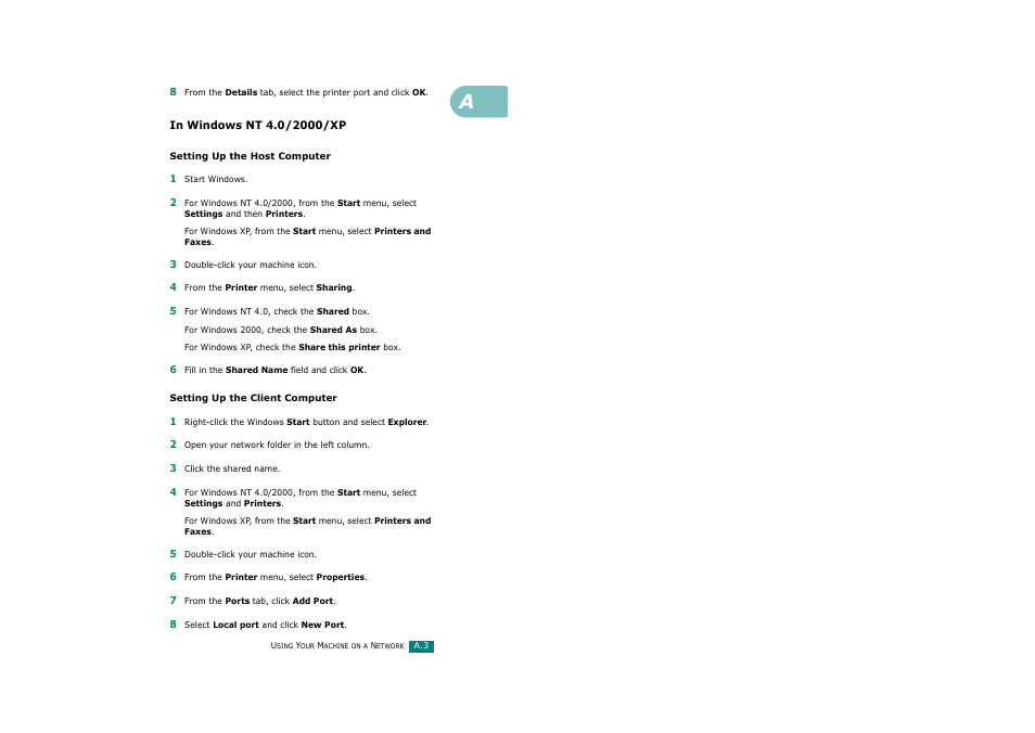 In windows nt 4.0/2000/xp | Ricoh Aficio FX200 User Manual | Page 248 / 278