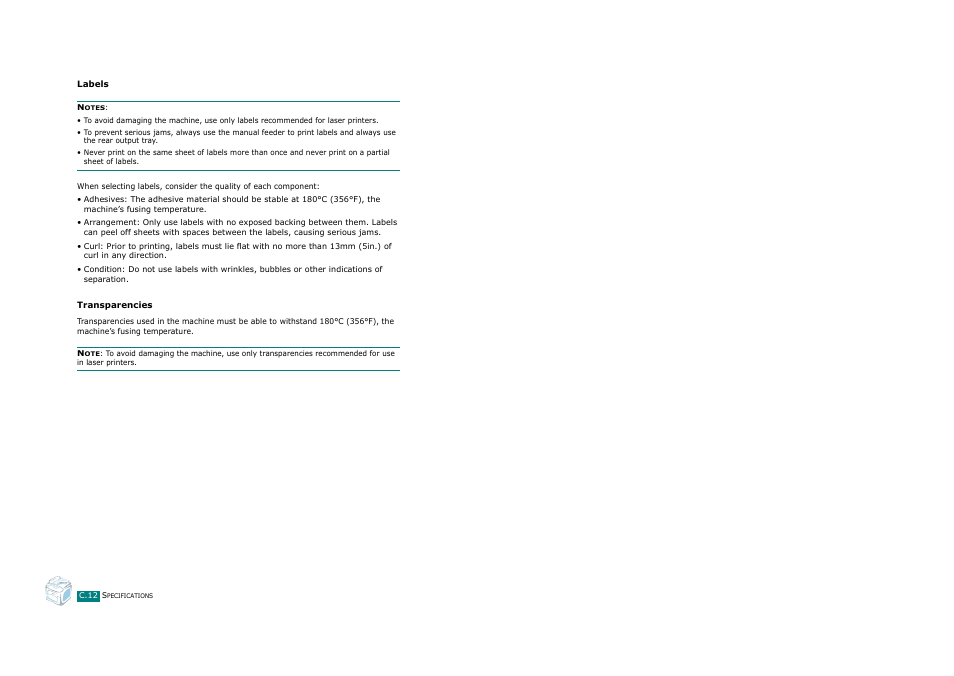 Ricoh Aficio FX200 User Manual | Page 273 / 278