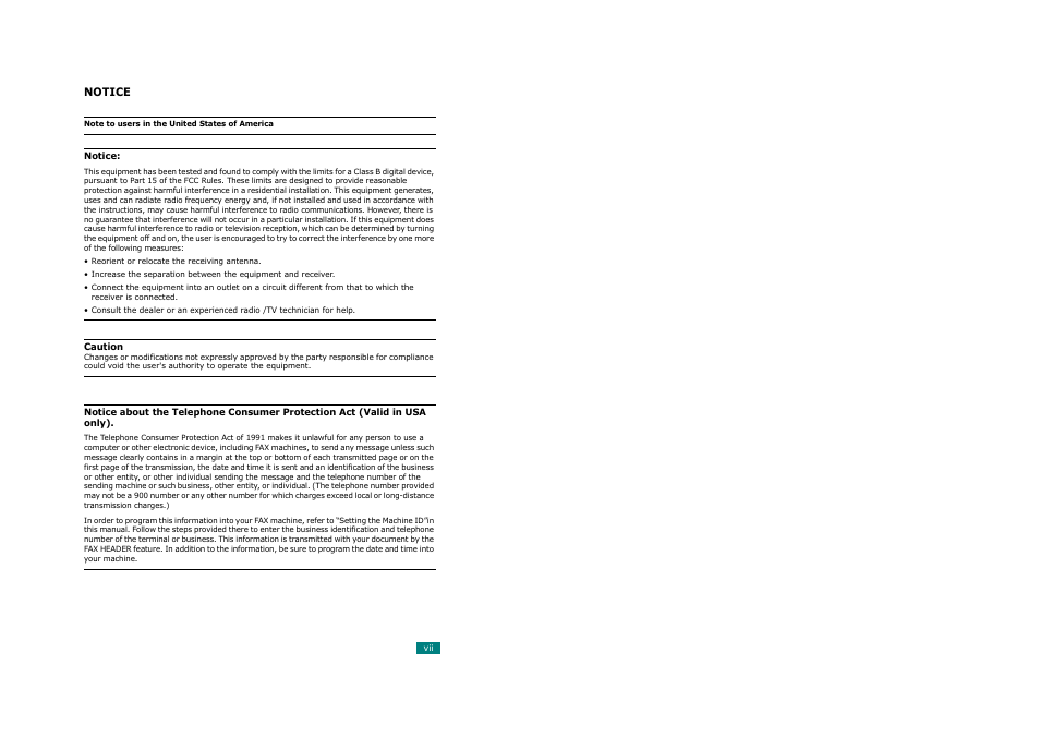 Ricoh Aficio FX200 User Manual | Page 8 / 278