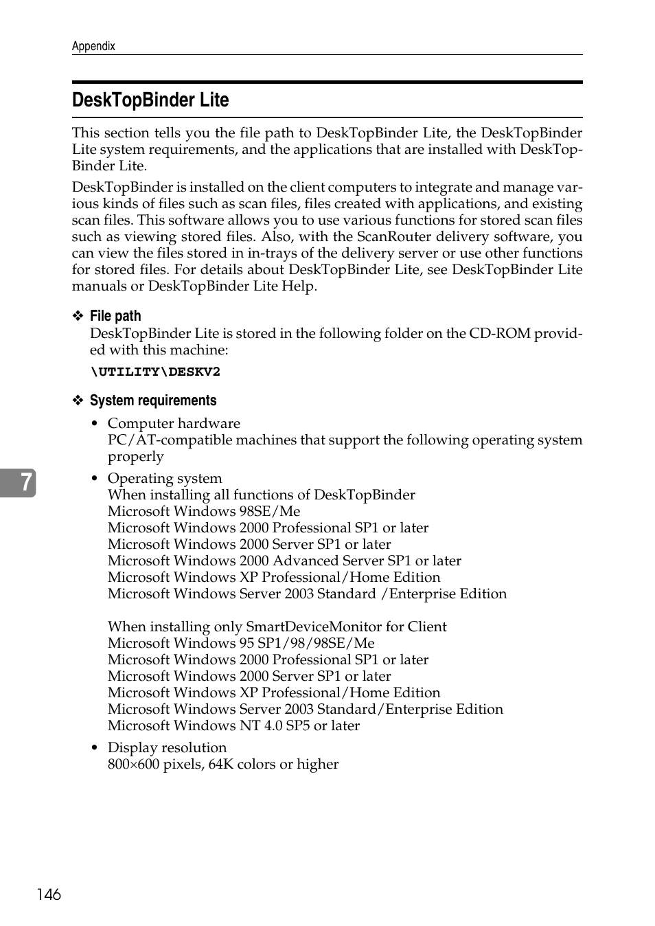 Desktopbinder lite | Ricoh Type W3600 User Manual | Page 154 / 166