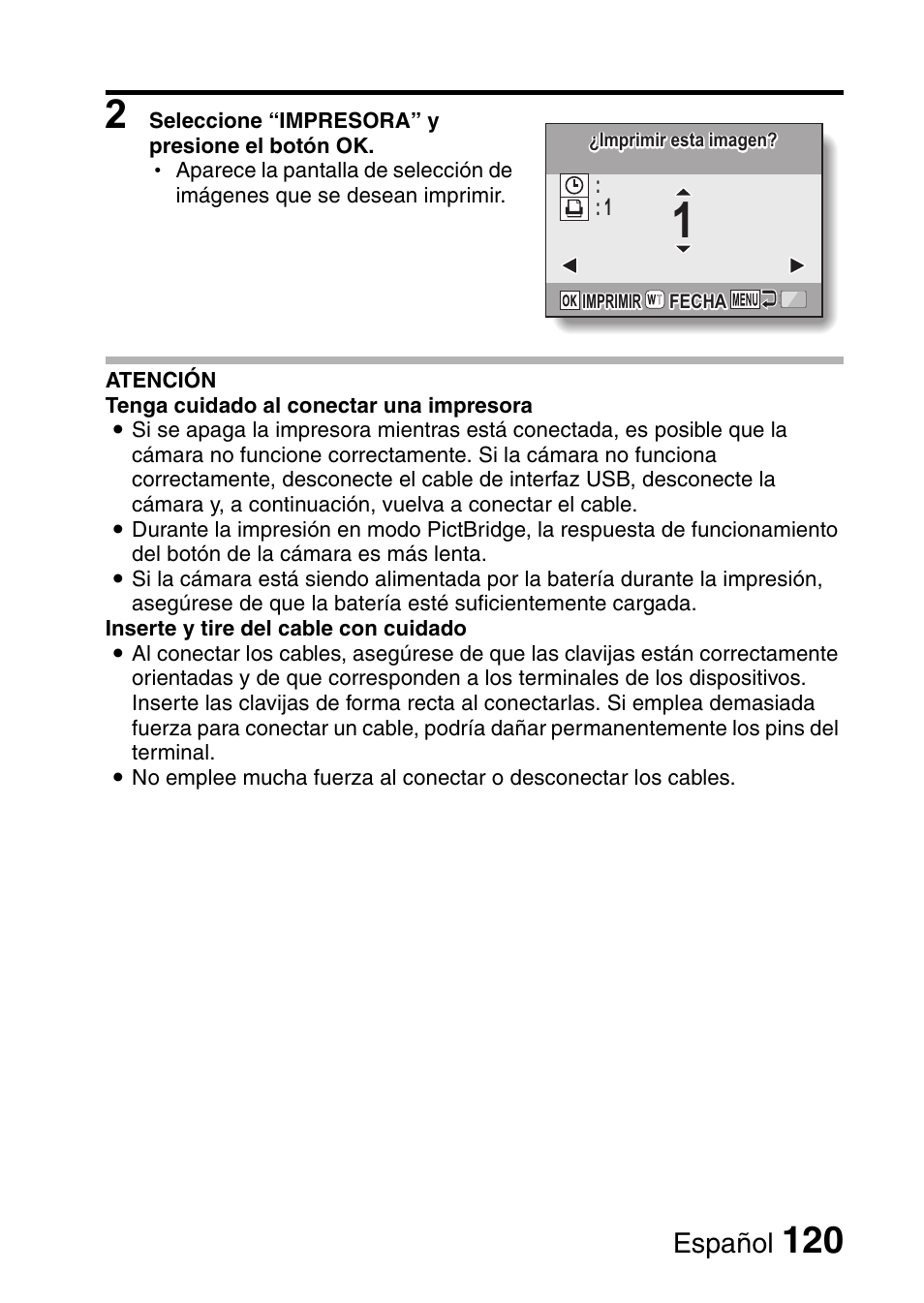 Español | Ricoh R50 User Manual | Page 122 / 159