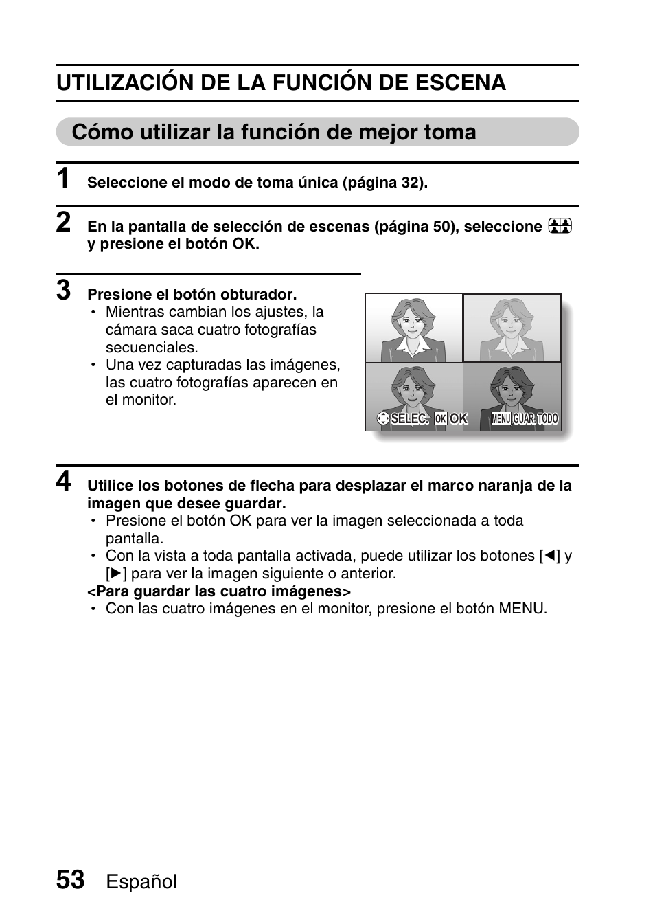 Cómo utilizar la función | Ricoh R50 User Manual | Page 55 / 159