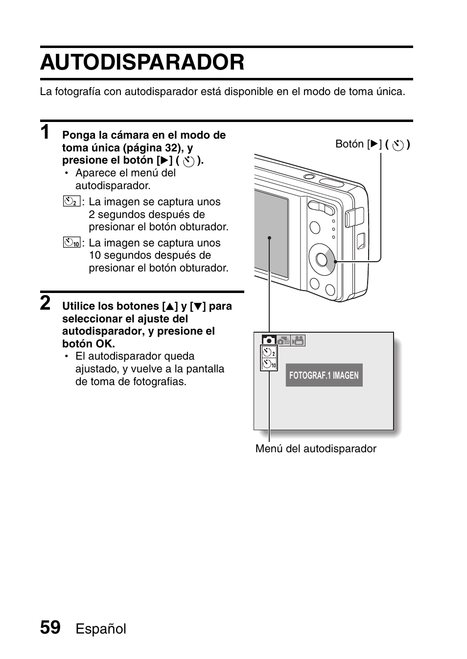Autodisparador | Ricoh R50 User Manual | Page 61 / 159