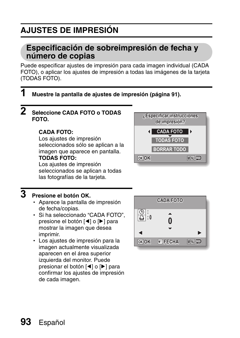 Español | Ricoh R50 User Manual | Page 95 / 159