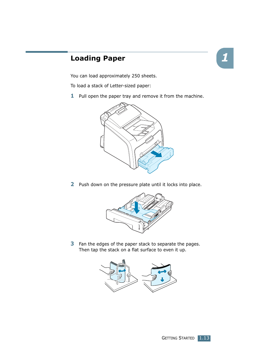 Loading paper | Ricoh Fax 2210L User Manual | Page 27 / 390
