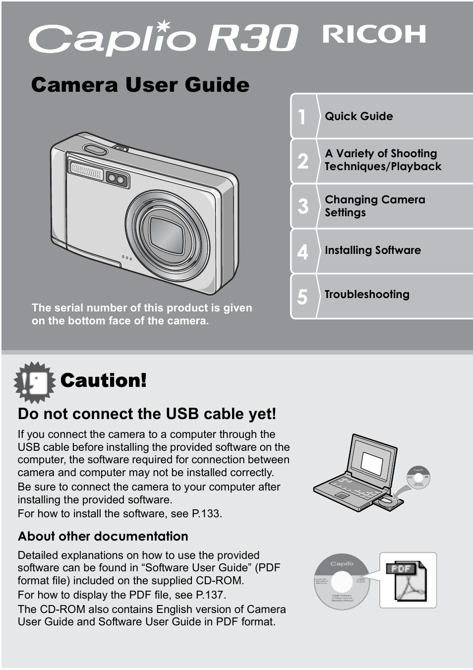 Ricoh CAPLIO R30 User Manual | 184 pages