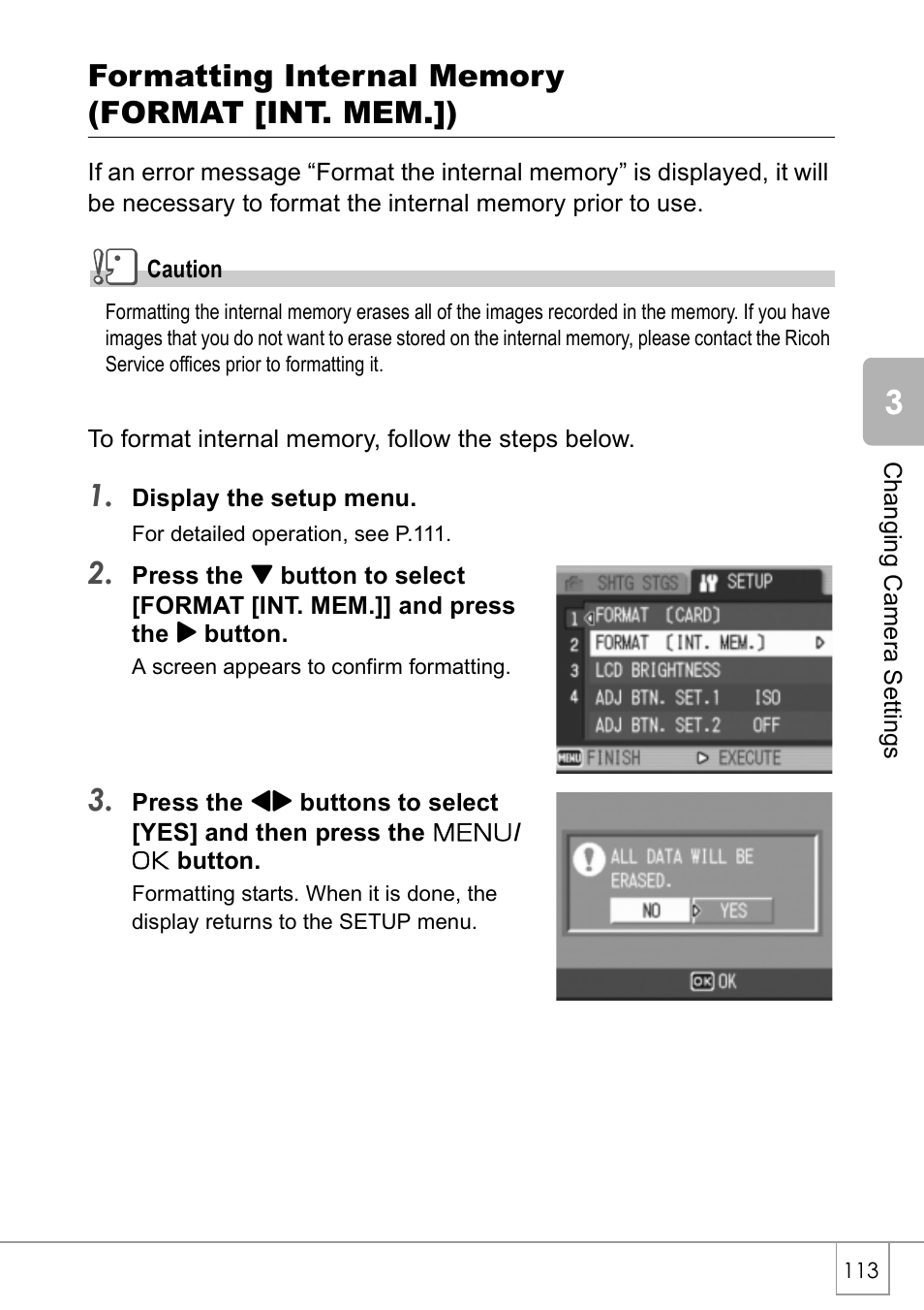 Ricoh CAPLIO R30 User Manual | Page 115 / 184