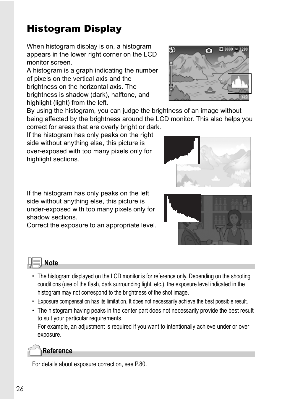 Histogram display | Ricoh CAPLIO R30 User Manual | Page 28 / 184