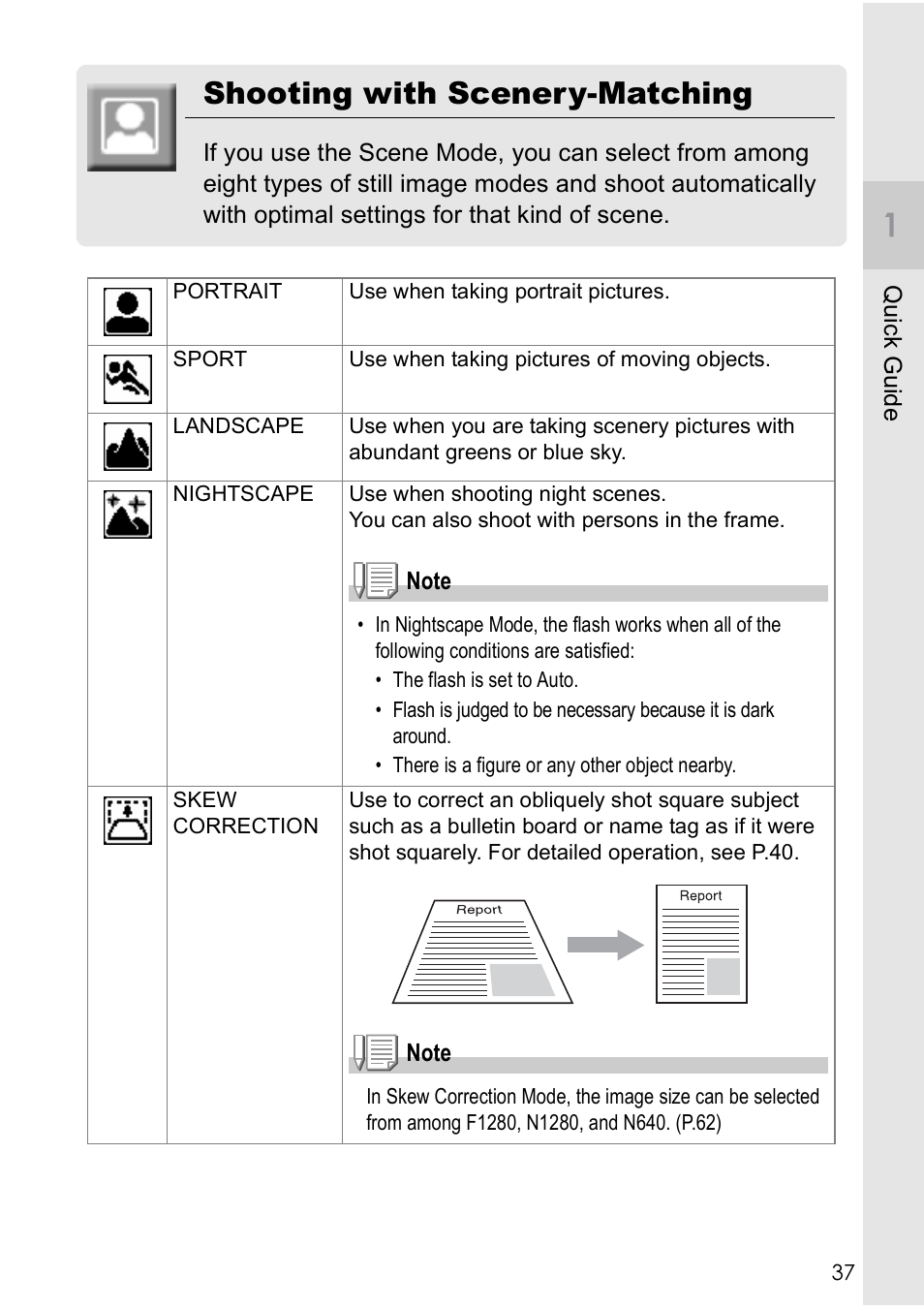 Shooting with scenery-matching | Ricoh CAPLIO R30 User Manual | Page 39 / 184