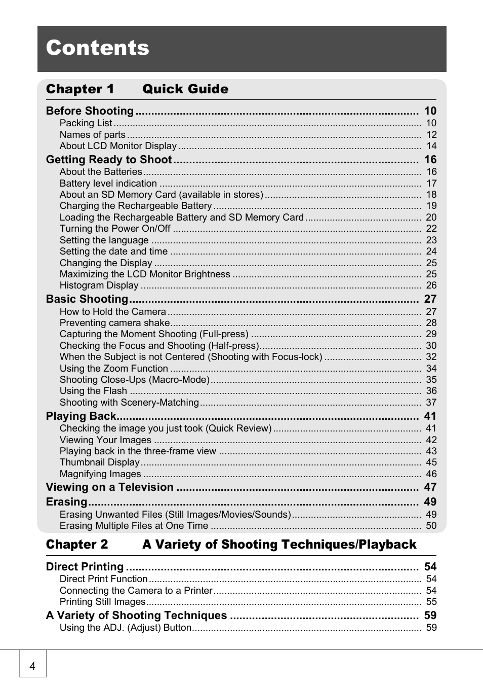 Ricoh CAPLIO R30 User Manual | Page 6 / 184