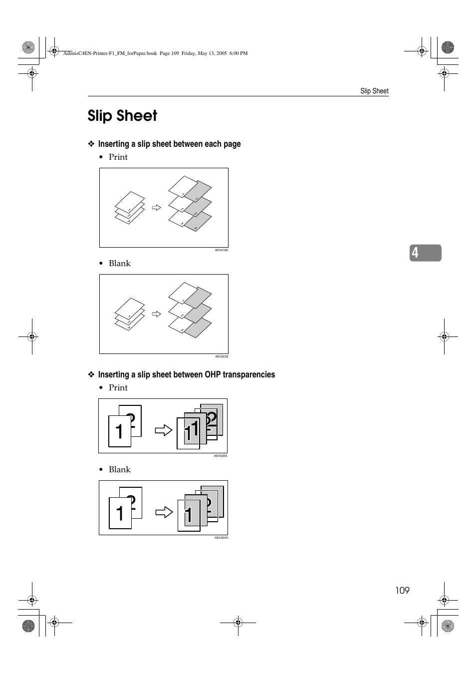 4slip sheet | Ricoh 3045 User Manual | Page 115 / 176