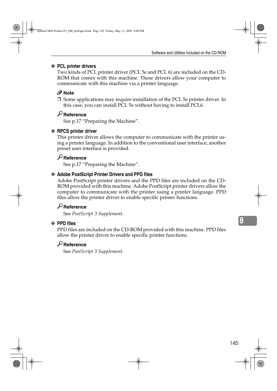 Ricoh 3045 User Manual | Page 151 / 176