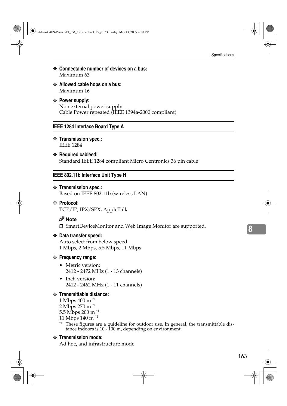 Ricoh 3045 User Manual | Page 169 / 176