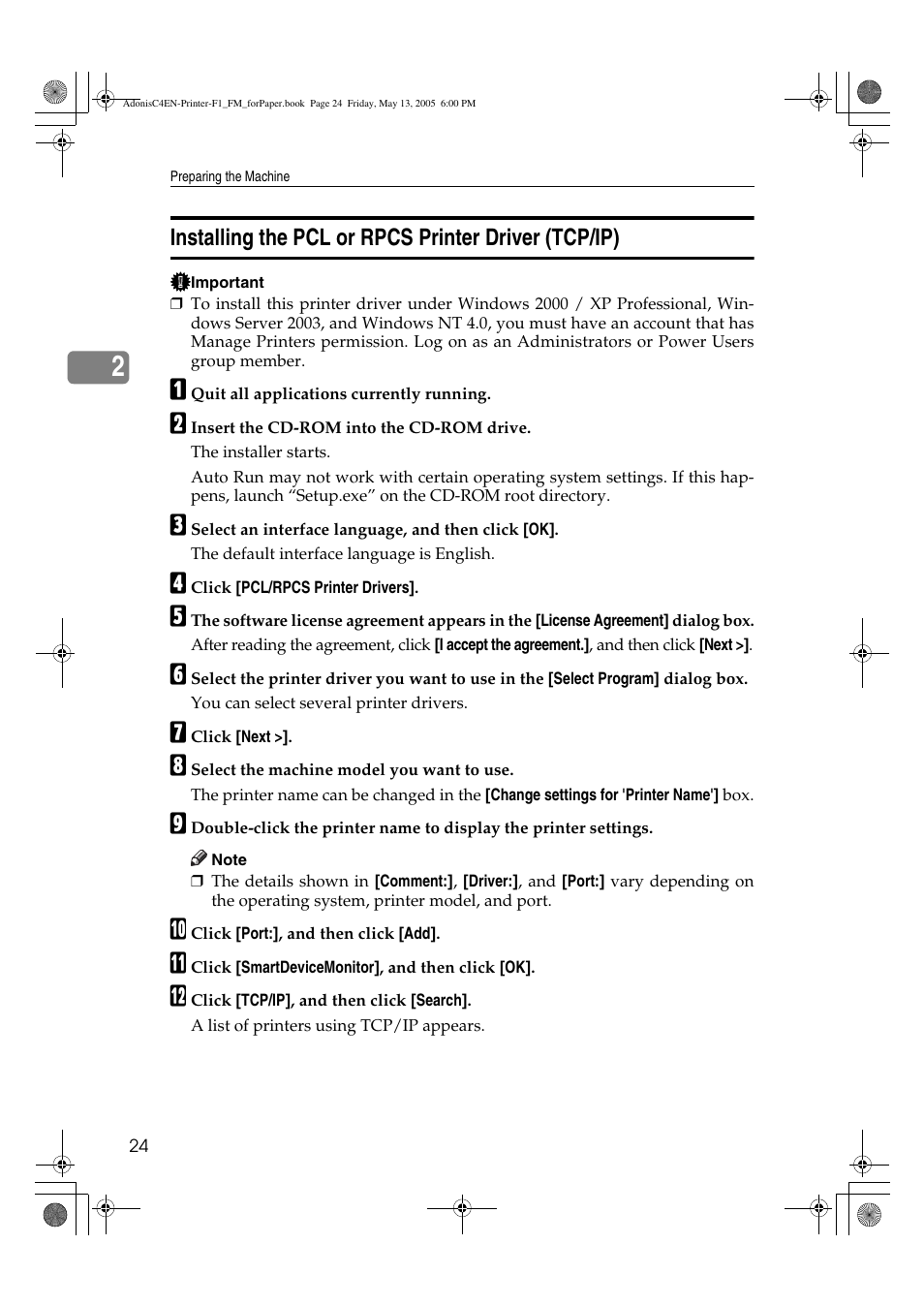 Ricoh 3045 User Manual | Page 30 / 176