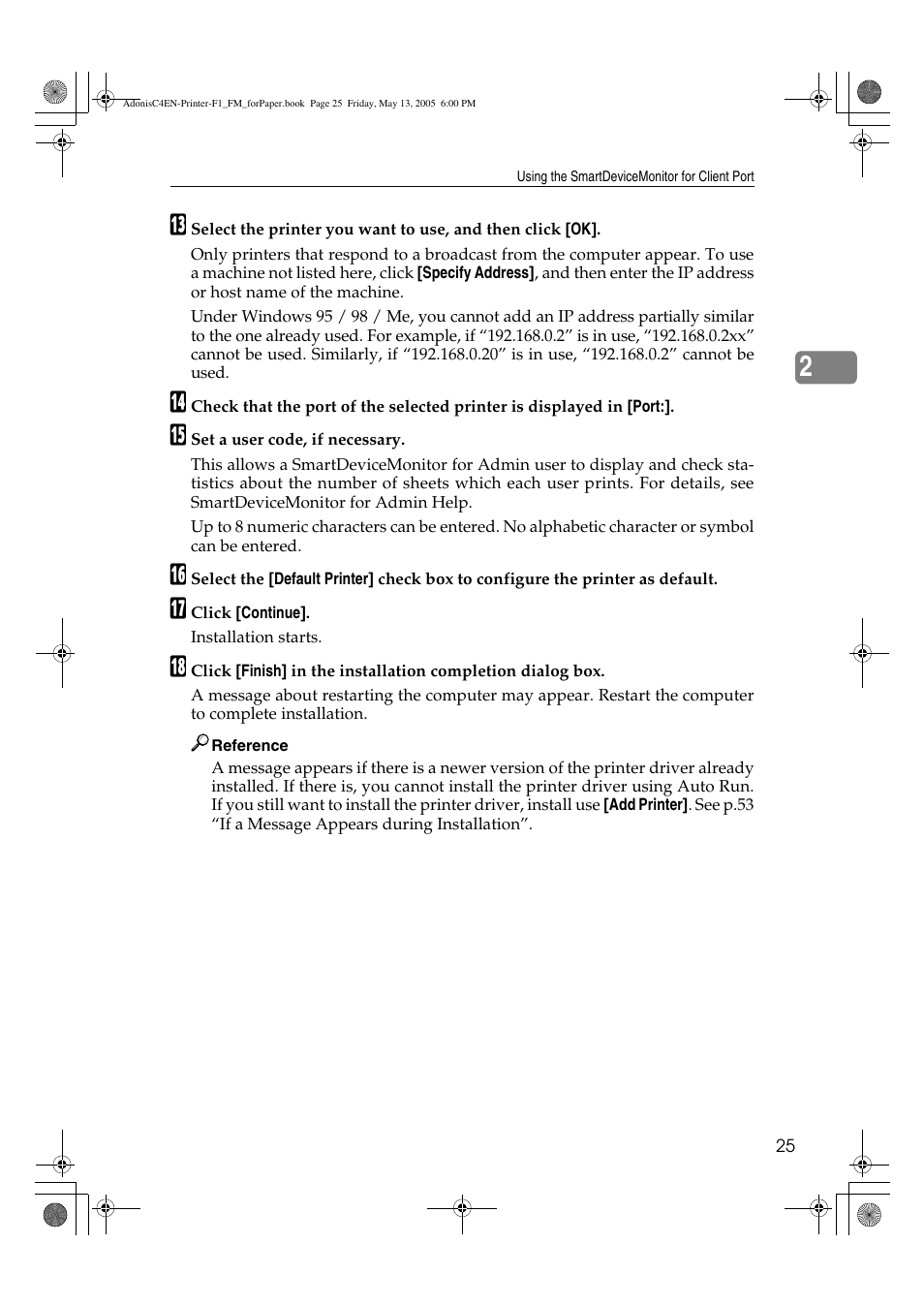 Ricoh 3045 User Manual | Page 31 / 176