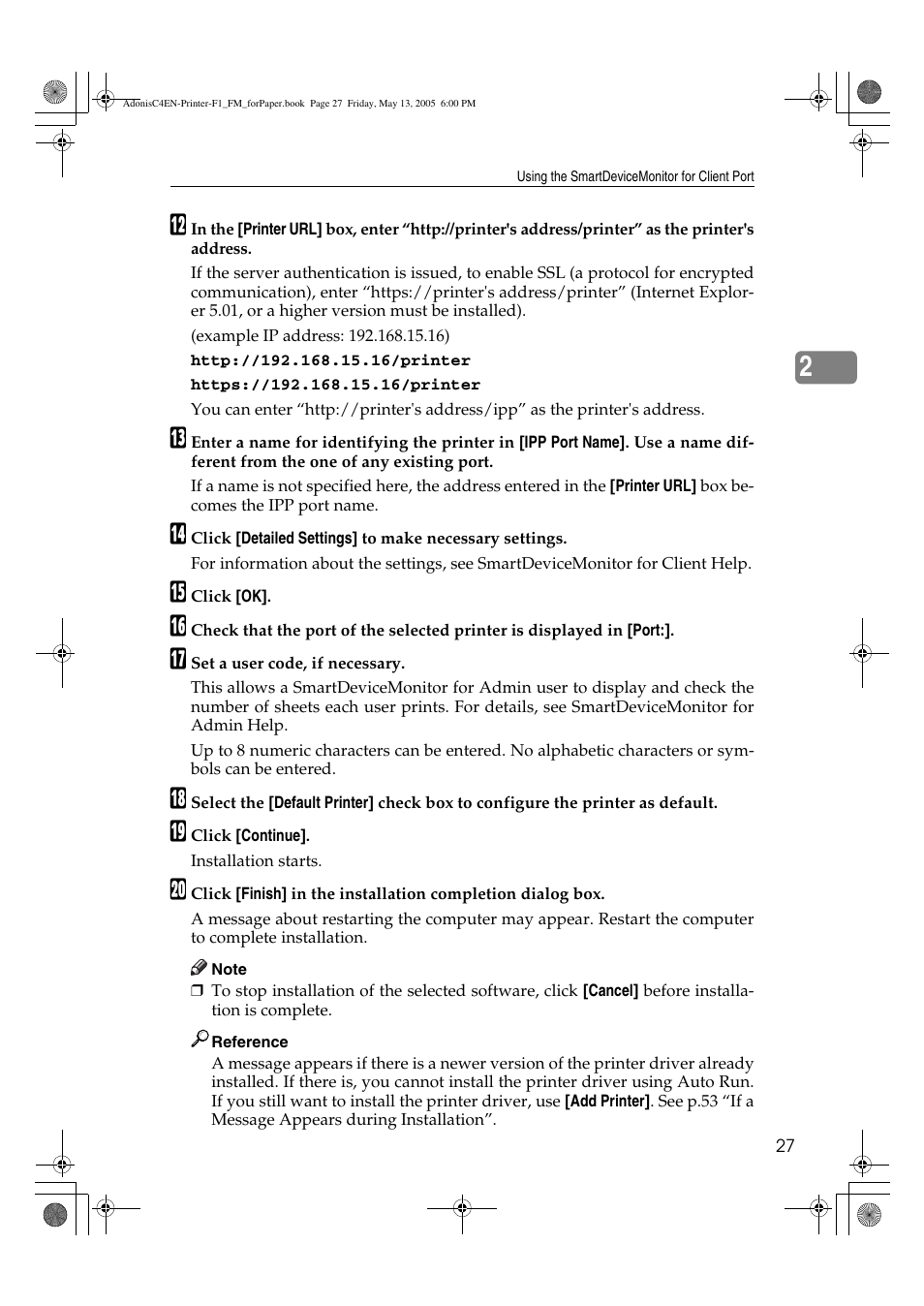 Ricoh 3045 User Manual | Page 33 / 176
