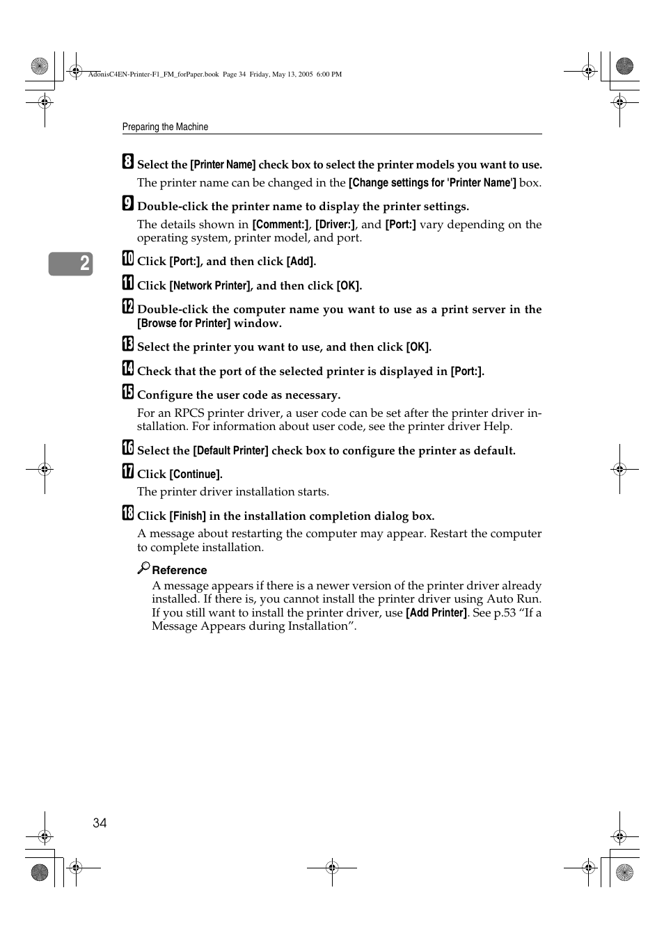 Ricoh 3045 User Manual | Page 40 / 176