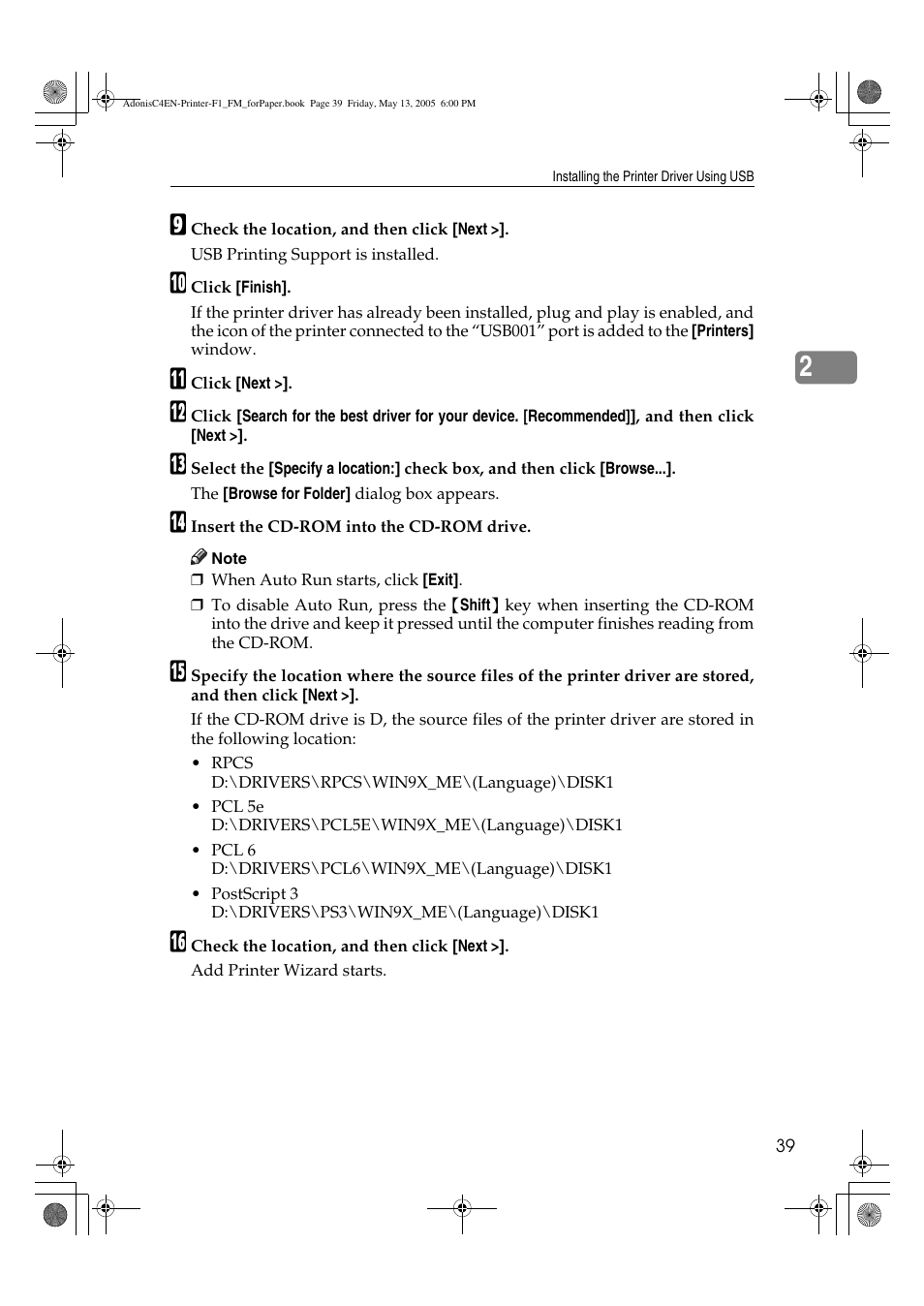 Ricoh 3045 User Manual | Page 45 / 176