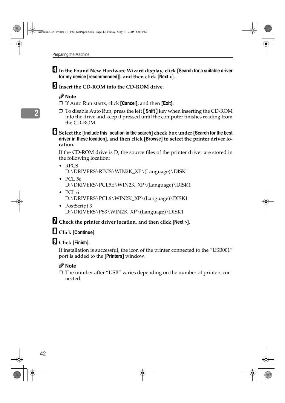 Ricoh 3045 User Manual | Page 48 / 176