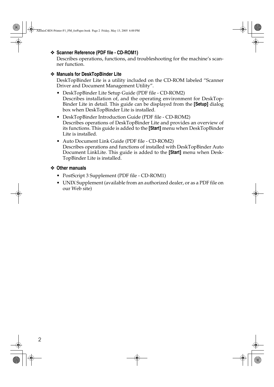 Ricoh 3045 User Manual | Page 8 / 176