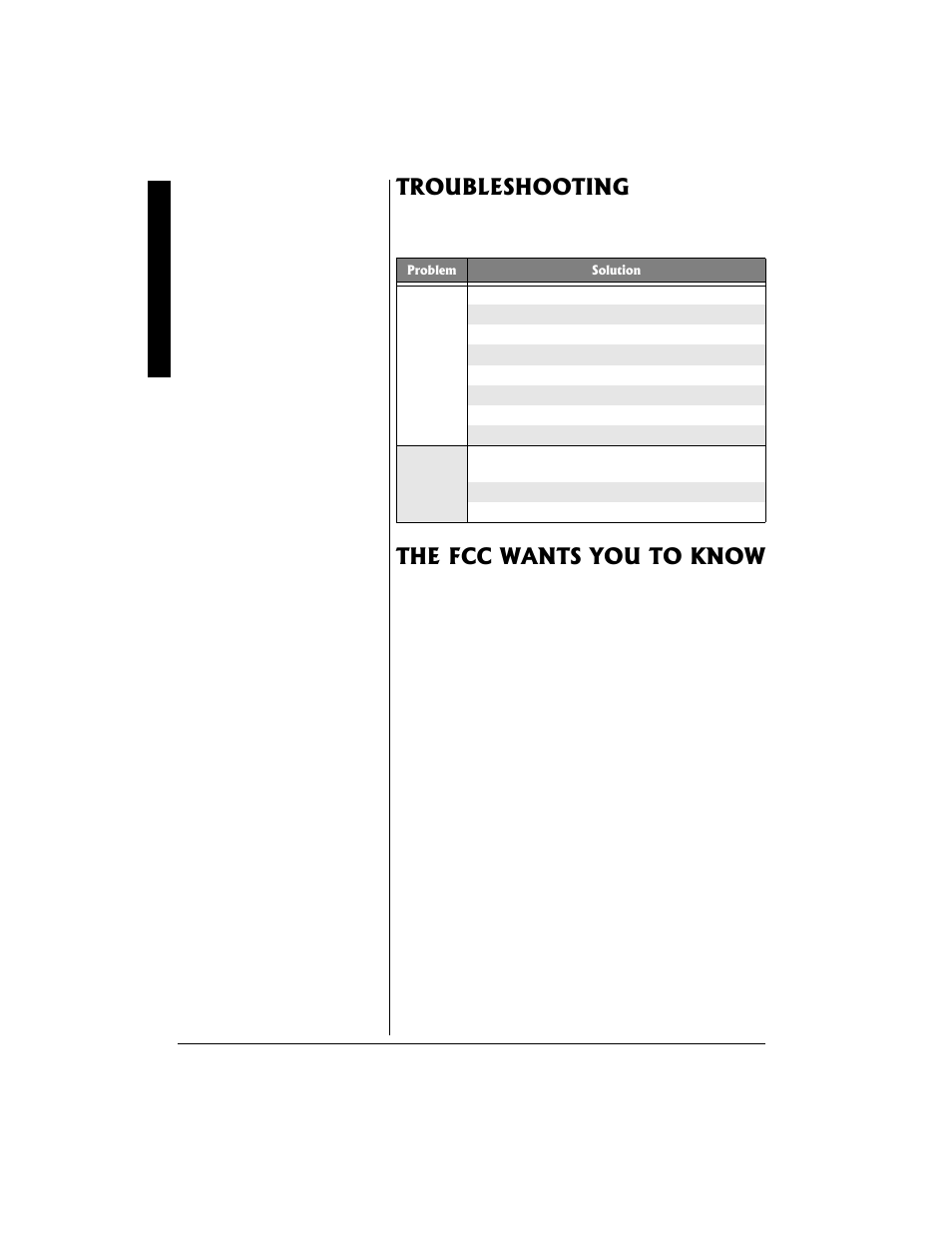 Troubleshooting the fcc wants you to know | Ricoh 33-1196 User Manual | Page 6 / 8