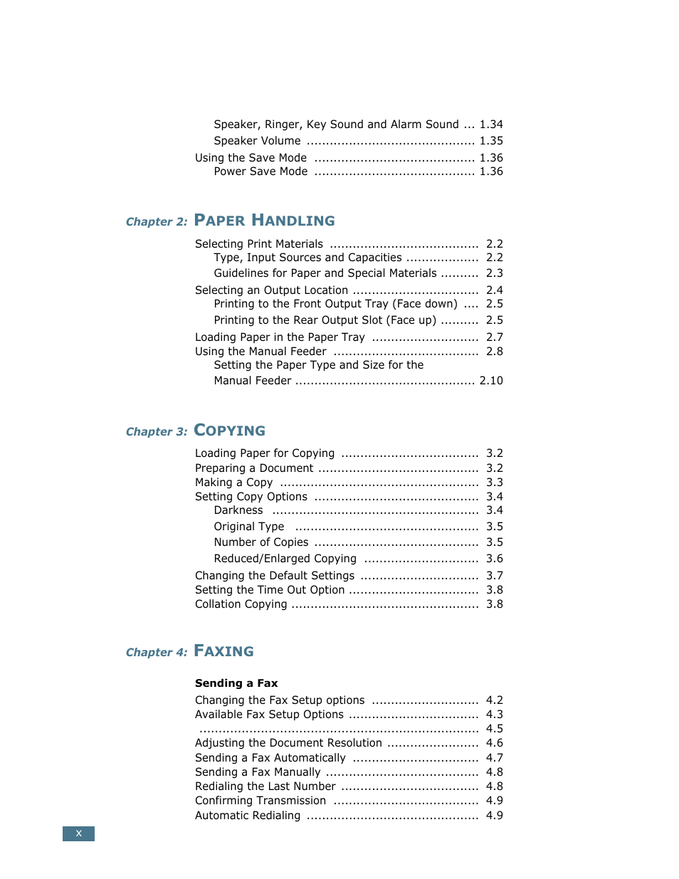 Ricoh LF 125 (H915) User Manual | Page 11 / 390