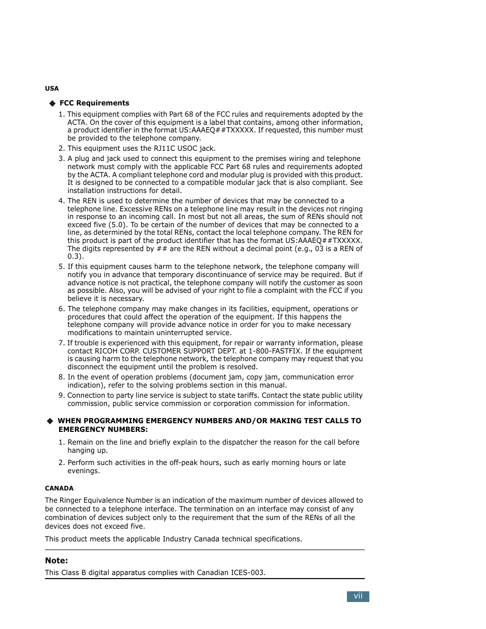 Ricoh LF 125 (H915) User Manual | Page 8 / 390