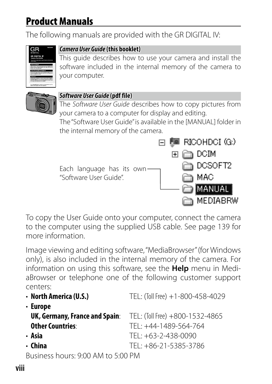 Product manuals | Ricoh DIGITAL CAMERA GR User Manual | Page 8 / 181