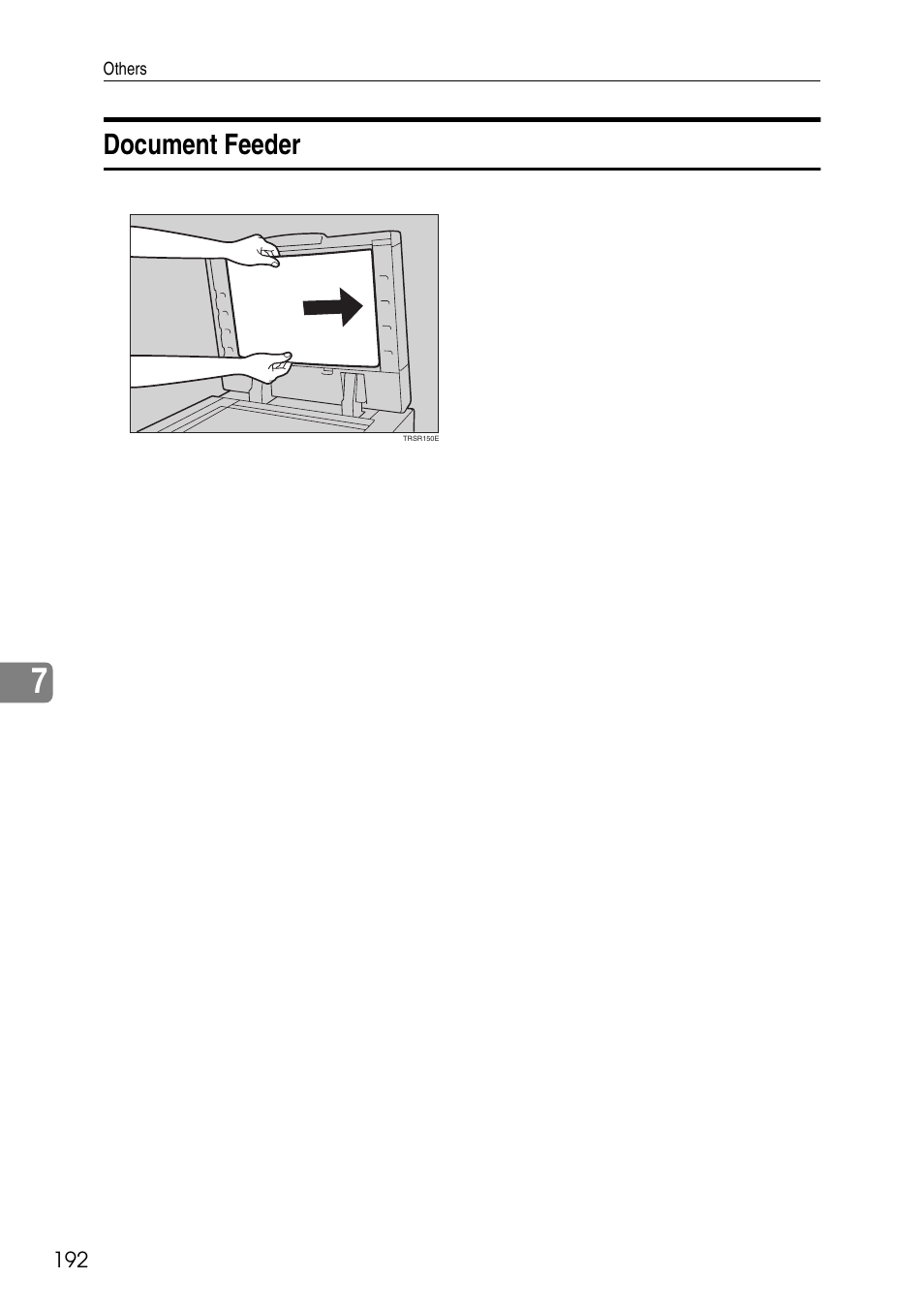 Document feeder | Ricoh 4506 User Manual | Page 204 / 222