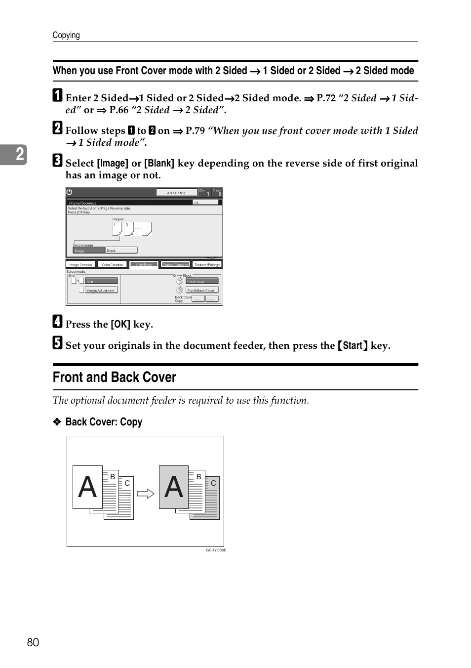 Front and back cover | Ricoh 4506 User Manual | Page 92 / 222