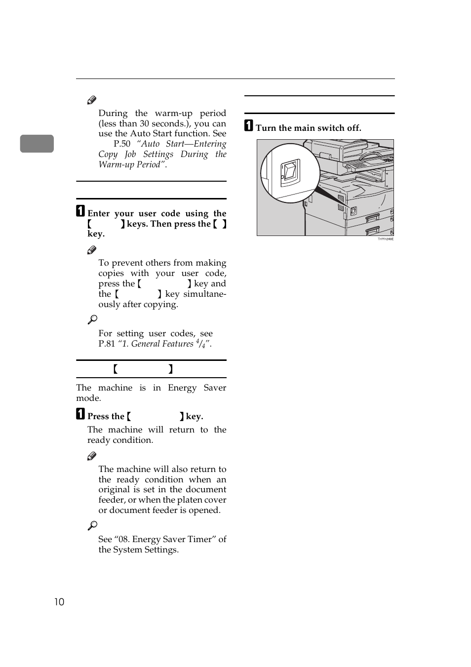 Ricoh AFICIO 180 User Manual | Page 26 / 116