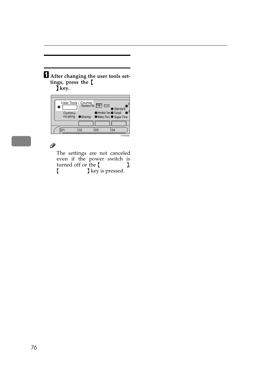 Exiting from user tools | Ricoh AFICIO 180 User Manual | Page 92 / 116