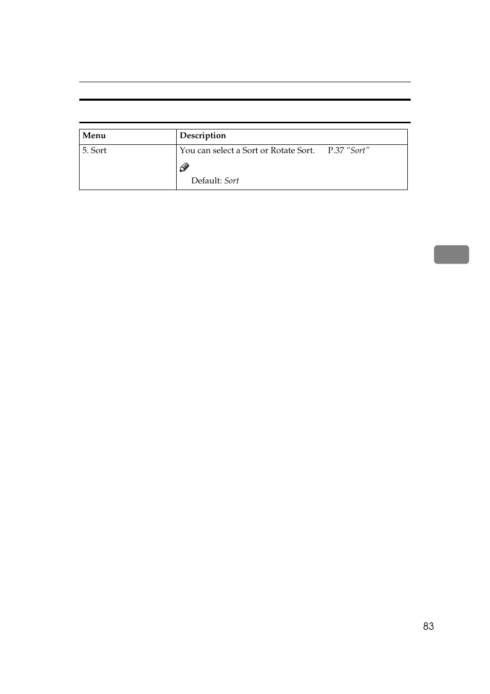 P.83 “2. input, Output, Input/output | Ricoh AFICIO 180 User Manual | Page 99 / 116