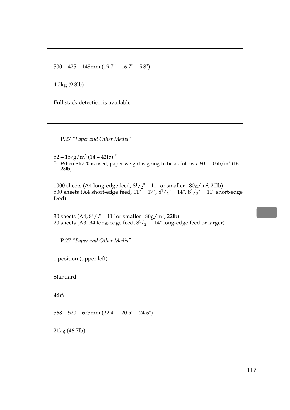 Ricoh Aficio AP2700 User Manual | Page 135 / 138
