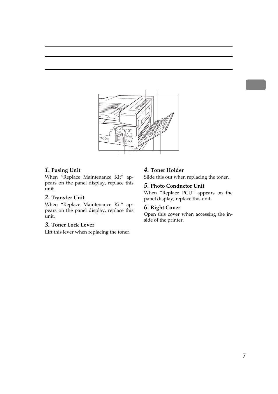 Interior | Ricoh Aficio AP2700 User Manual | Page 25 / 138