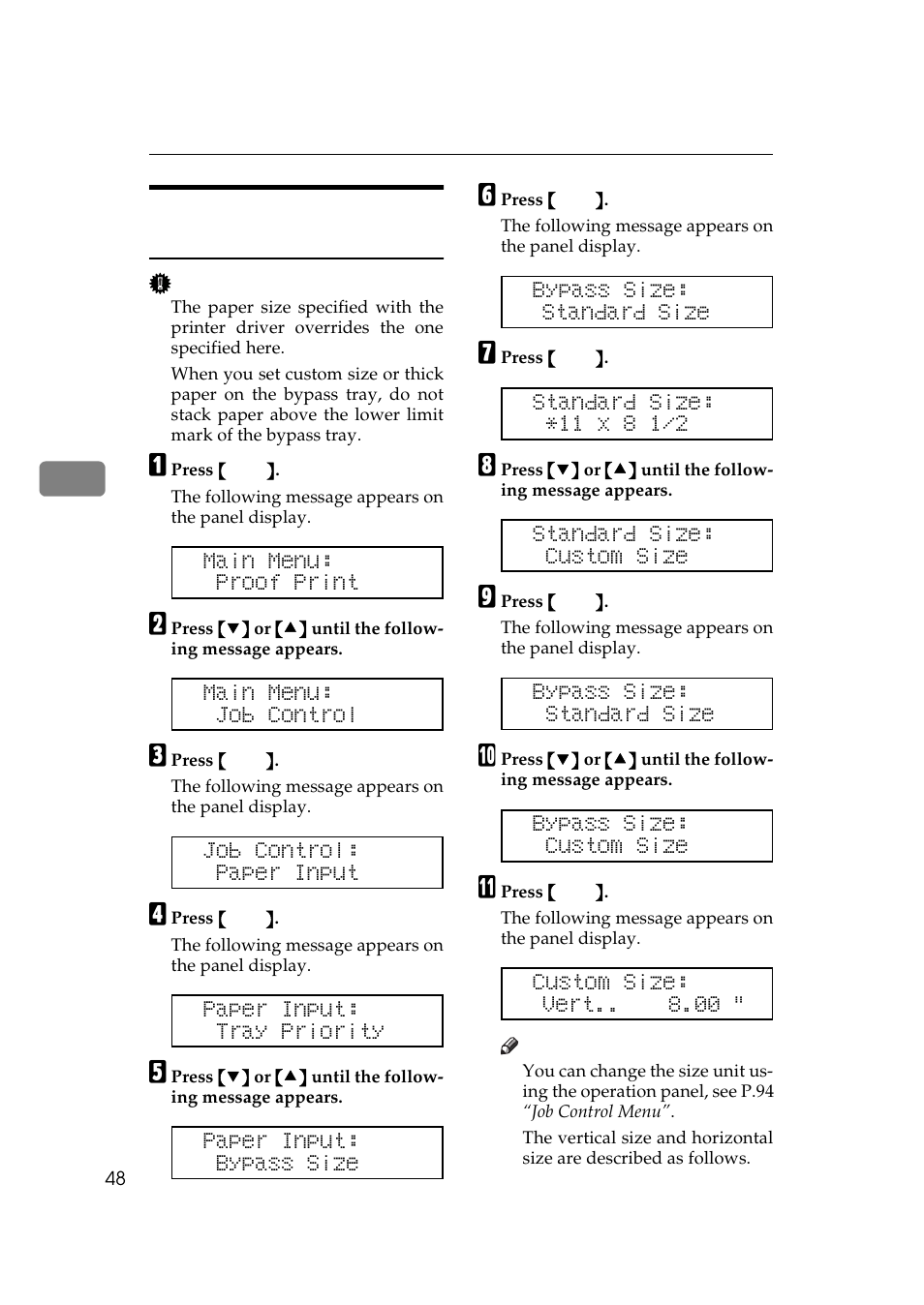 Ricoh Aficio AP2700 User Manual | Page 66 / 138