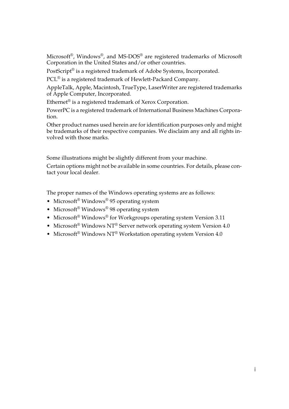 Ricoh Aficio AP2700 User Manual | Page 7 / 138