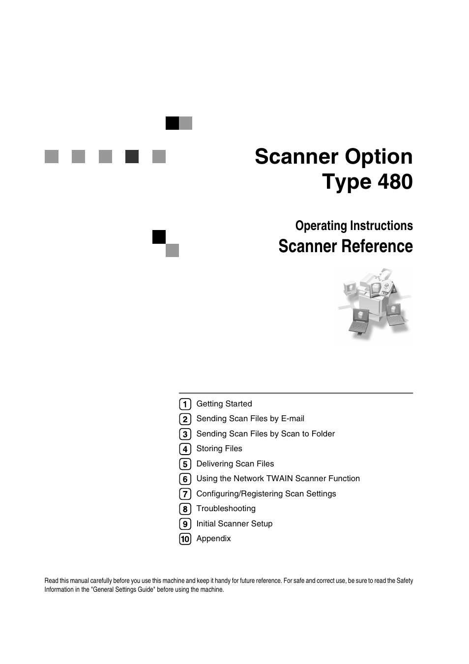 Ricoh Type 480 User Manual | 128 pages
