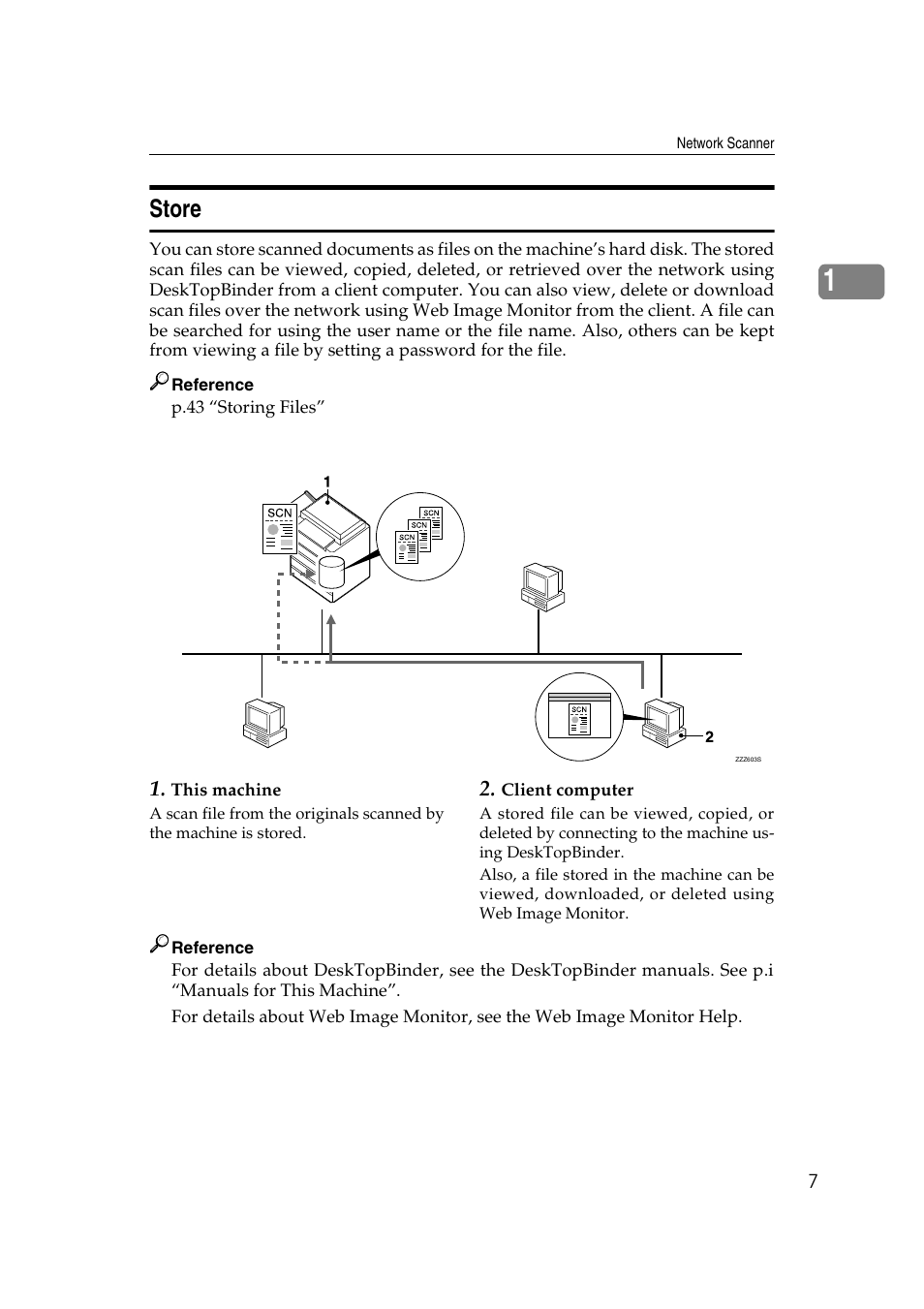 Store | Ricoh Type 480 User Manual | Page 15 / 128