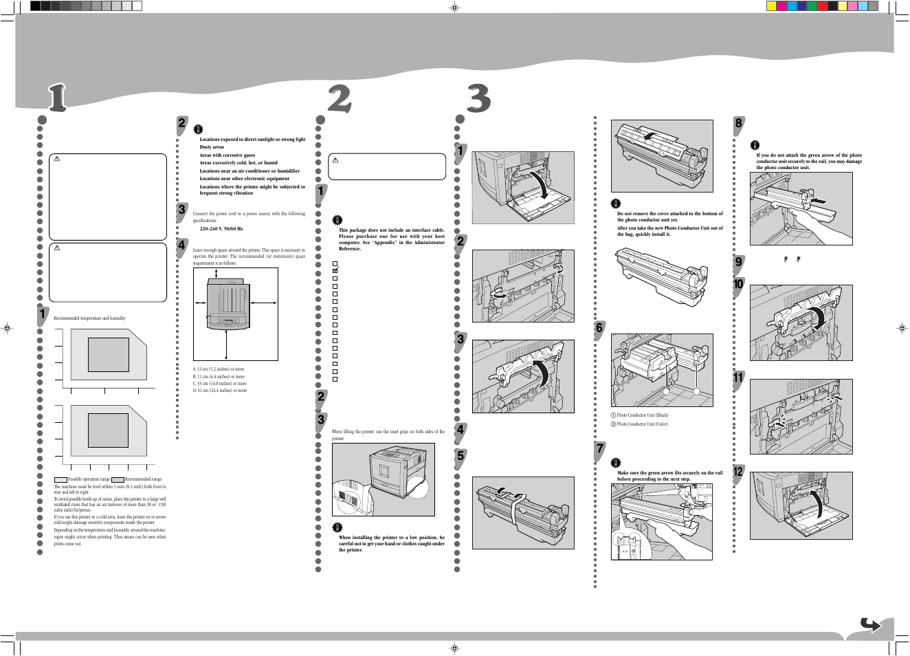 Ricoh Aficio CL3000 User Manual | 4 pages