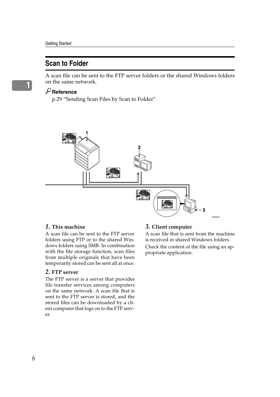 Scan to folder | Ricoh 3260 User Manual | Page 14 / 132