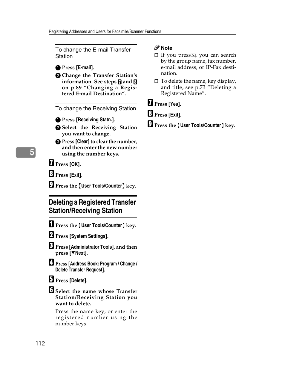 Proceed to step | Ricoh Aficio 2025 User Manual | Page 124 / 182