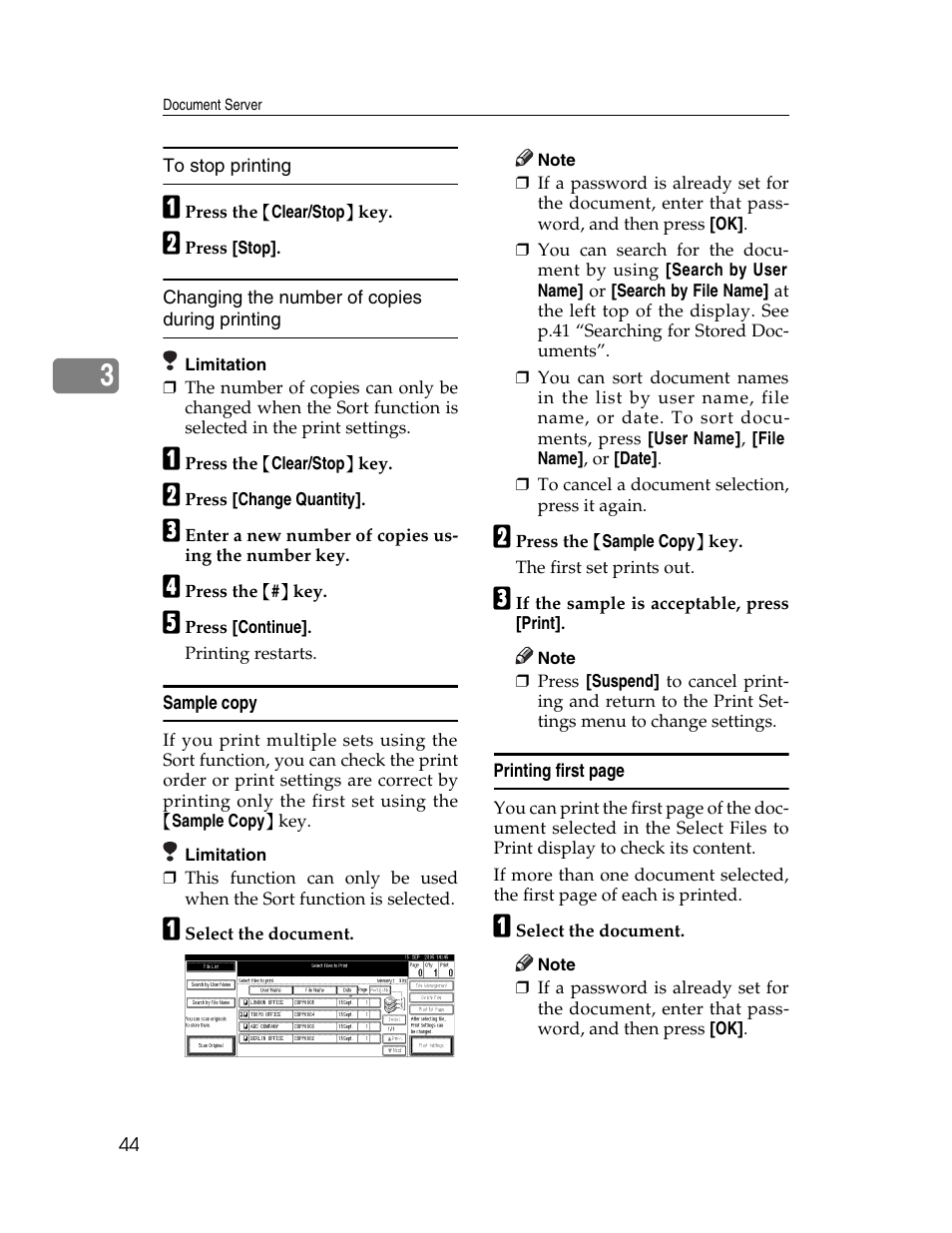 Sample copy | Ricoh Aficio 2025 User Manual | Page 56 / 182