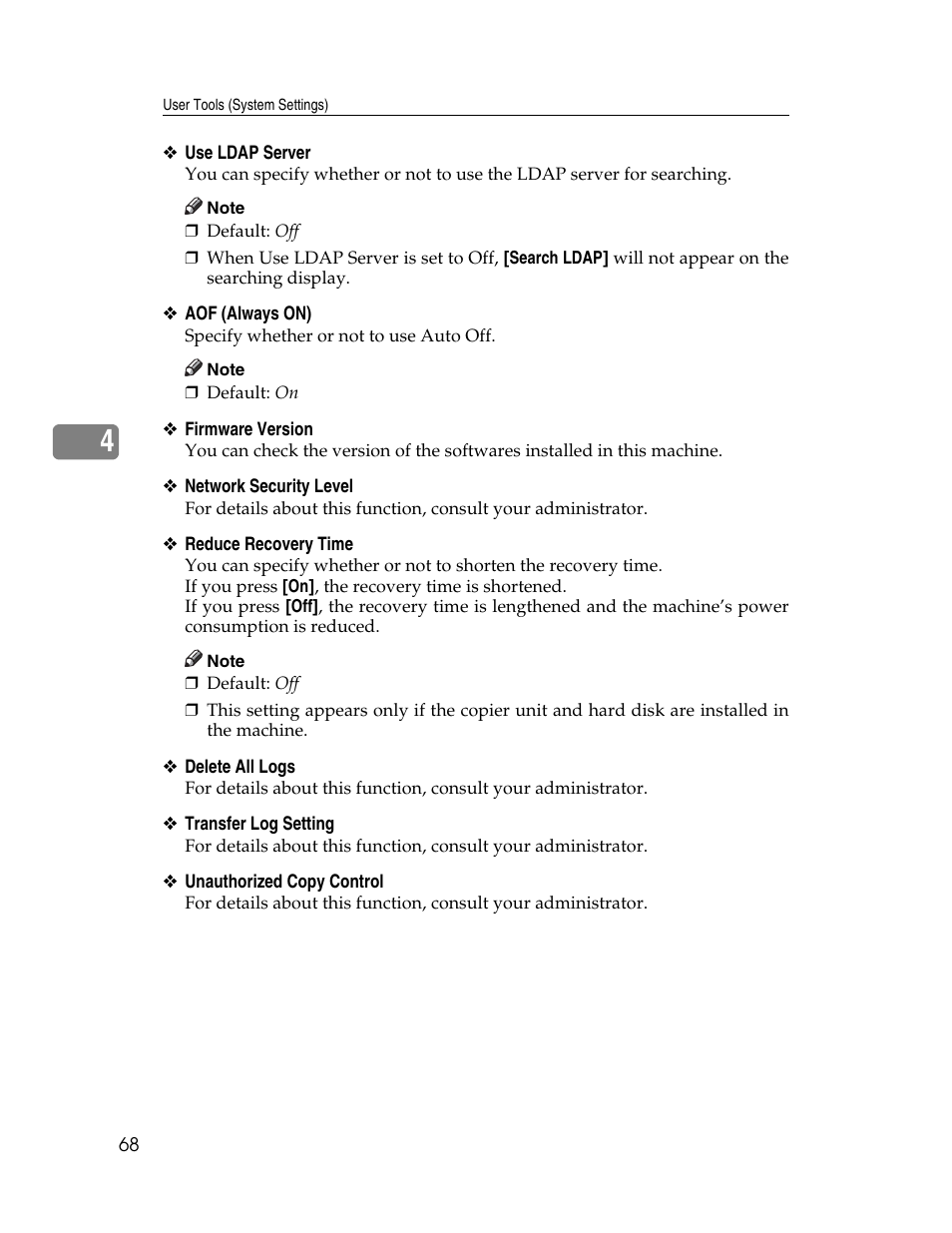 Ricoh Aficio 2025 User Manual | Page 80 / 182