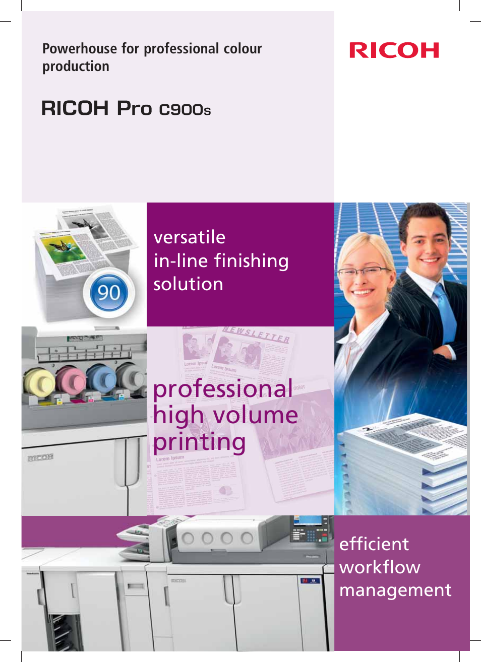 Ricoh PRO C900s User Manual | 12 pages