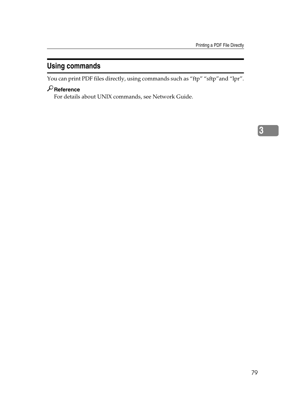 Using commands | Ricoh Aficio MP MP C3500/C4500 User Manual | Page 87 / 166