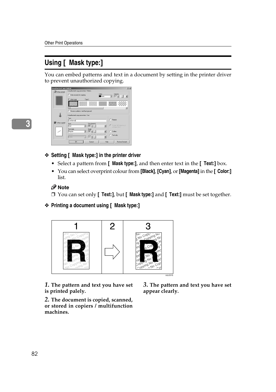 Using [ mask type | Ricoh Aficio MP MP C3500/C4500 User Manual | Page 90 / 166